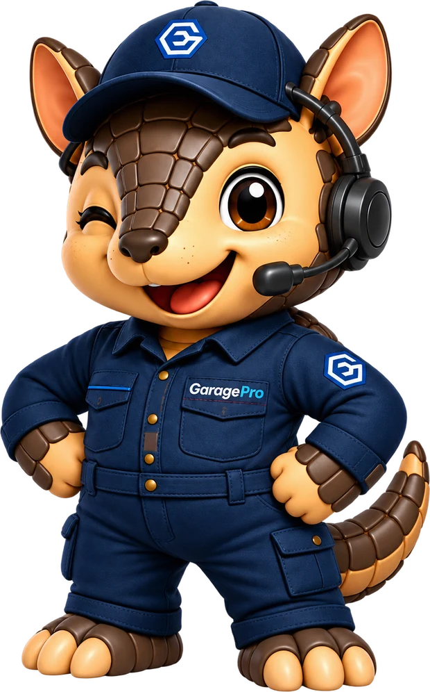 มาสคอต GaragePro พร้อมเริ่มงาน